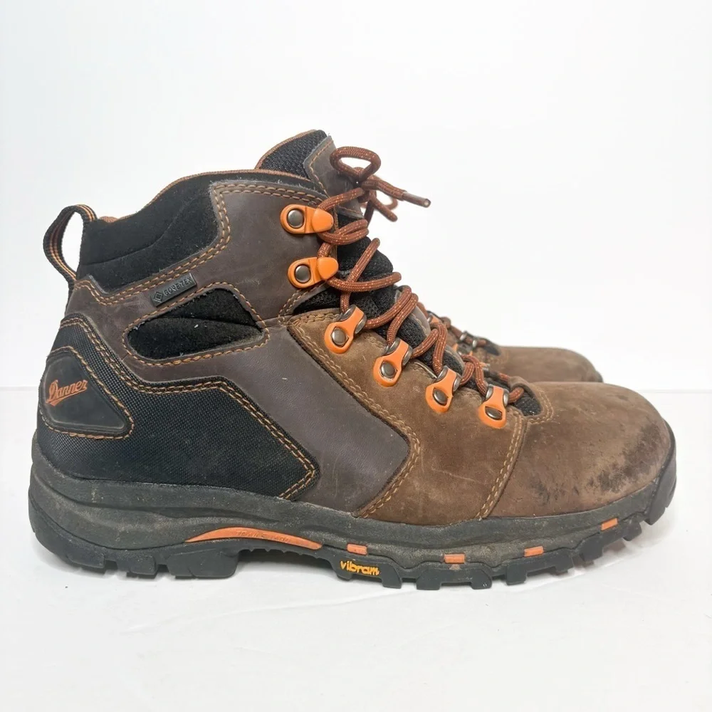 Danner Vivious 4.5” Brown Orange Boots Size 8 Men's Brown Hiking Boots Work Hunt
